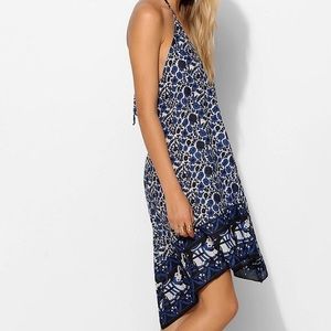Band of Gypsies Floral Halter Dress